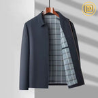 [PAGUE 1 LEVE 2] Jaqueta Casual Vellmond em Algodão Peruano, Seda Gelo e Poliéster